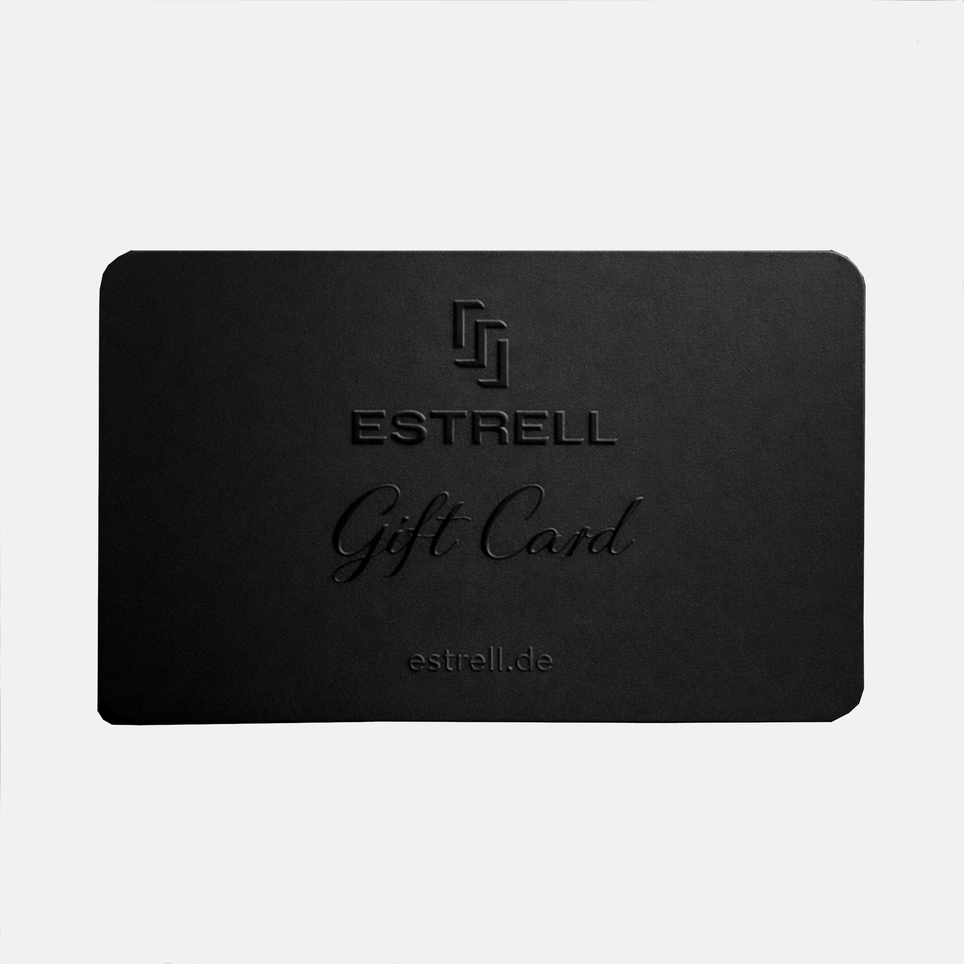 Estrell Gift Card – schwarze Geschenkkarte für Premium Shapewear
